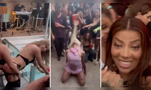Vídeos que circulam nas redes sociais mostram todos animados e felizes