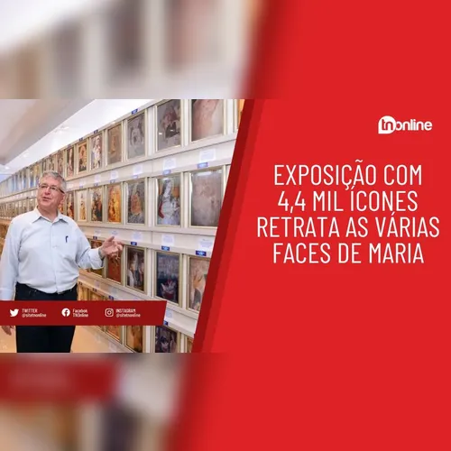 Exposição com 4,4 mil ícones retrata as várias faces de Maria; veja