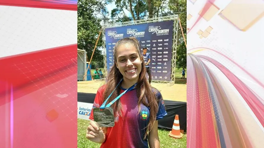 Atleta Sabrina Gabrieli Pena, de 18 anos