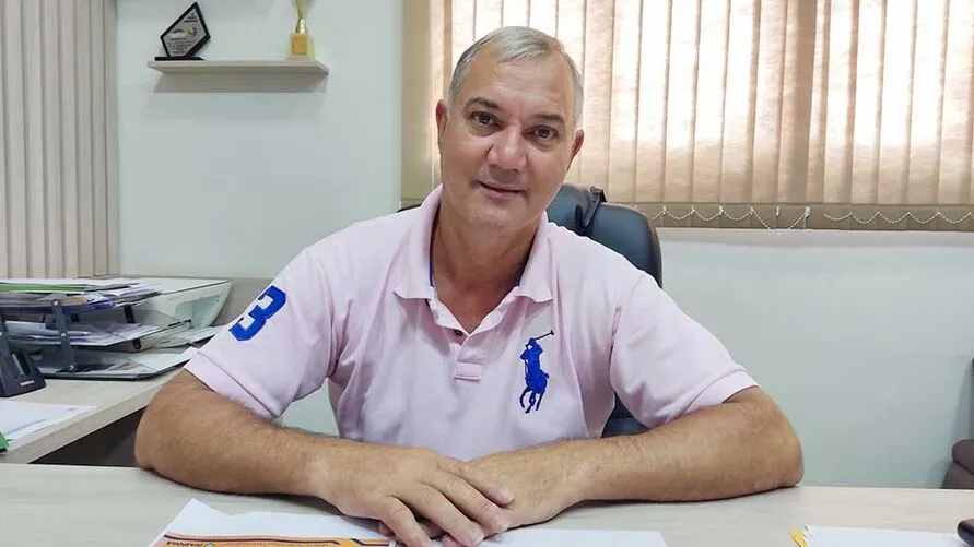 Presidente do legislativo Edivaldo Aparecido Montanheri, o Sabão.