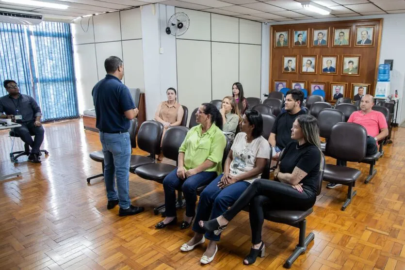 A capacitação trata sobre as atribuições do cargo