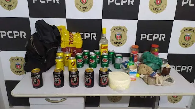 Após trabalho de investigação, a Polícia Civil conseguiu recuperar e prender o autor do furto