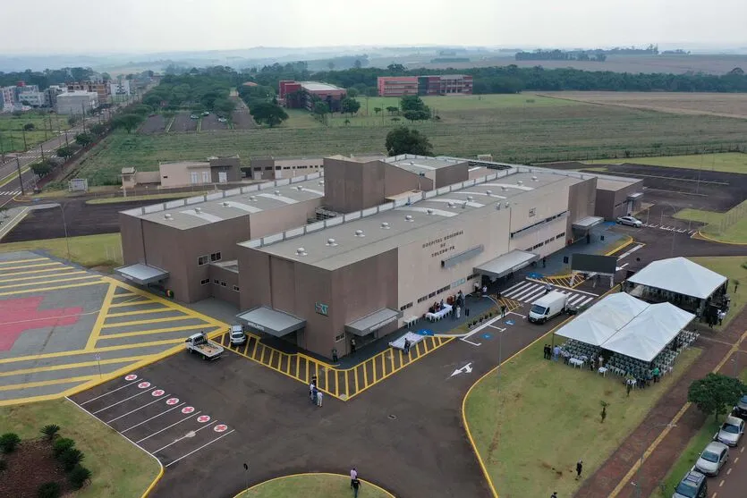 Hospital Regional de Toledo, no Oeste do Paraná, fez nesta terça-feira (21)