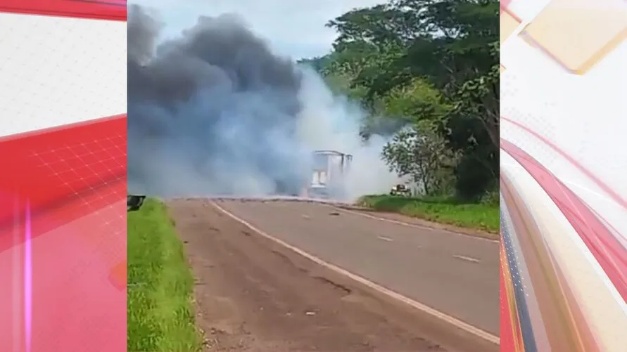 O incêndio aconteceu na manhã desta quinta-feira (7)