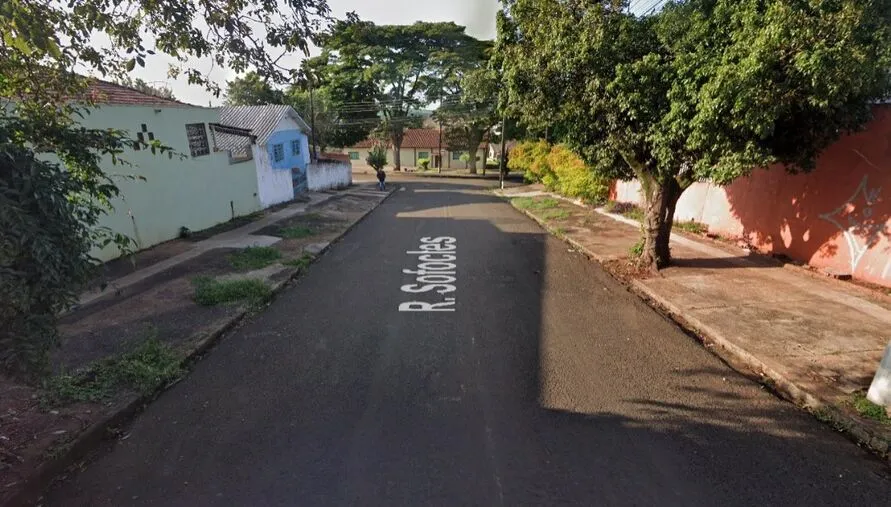 Ocorrência foi registrada na Rua Sófocles.