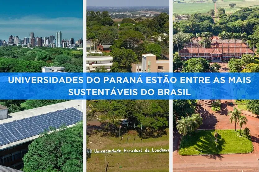 Rankings internacionais destacam universidades do Paraná entre as mais sustentáveis do mundo