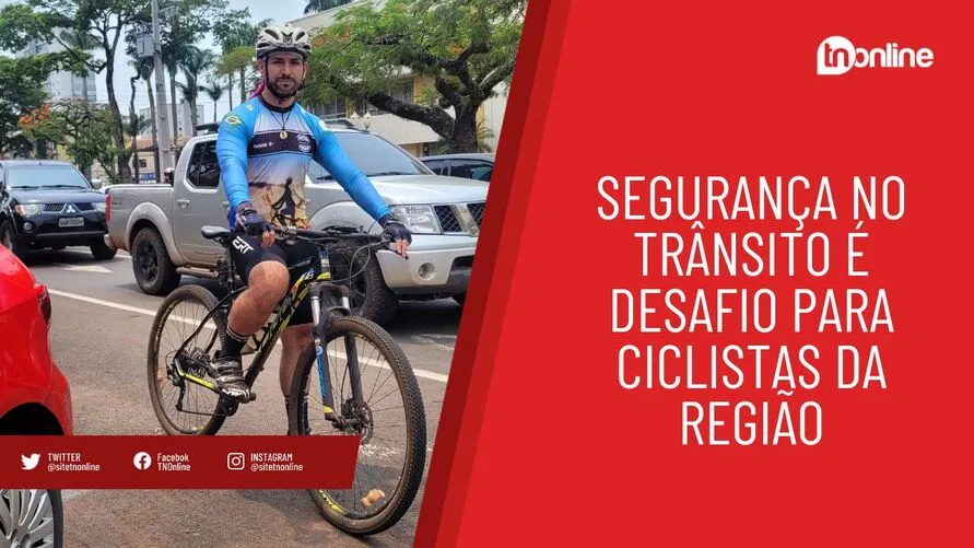 Segurança no trânsito é desafio para ciclistas da região