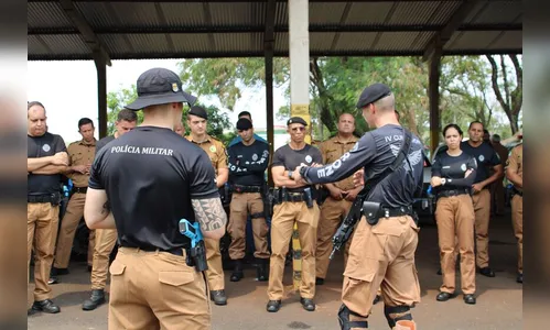 10º BPM realiza instrução sobre técnicas de abordagem policial