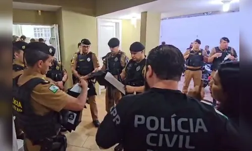 Oito pessoas são presas em operação contra o tráfico no norte do PR