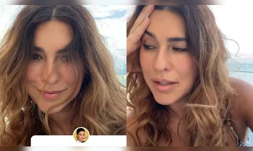 Fernanda Paes Leme curte dia ensolarado e fala sobre gravidez