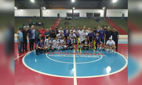 Trevis Tintas/Global Vip conquista título da Copa Apucarana de Futsal