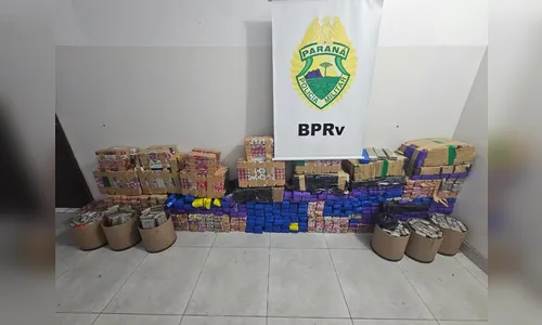 PRE prende três pessoas e apreende quase uma tonelada de maconha no PR