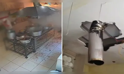Panela de pressão explode e causa queimaduras em voluntário de igreja