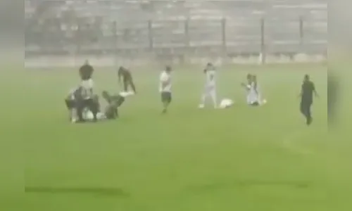 Jogadores feridos por raio no PR recebem alta; um permanece internado