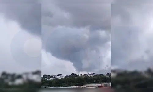 Imagens mostram tornado se formando sobre cidade do Paraná; veja