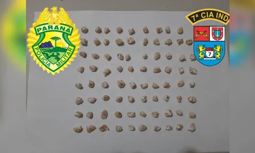 Casal é preso com 79 pedras de crack em Arapongas