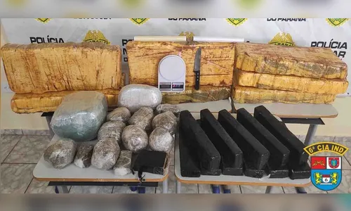 Policiais de Ivaiporã apreendem 93 quilos de maconha em operação