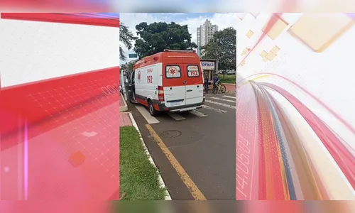 Estudante é atropelada na faixa de pedestres por motocicleta