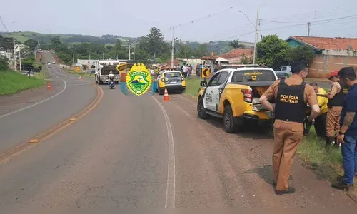 Idoso de 66 anos morre atropelado por motocicleta na PR-272