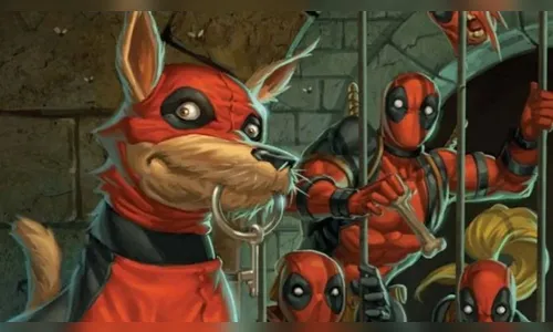 Dogpool aparece junto a Wade Wilson em Deadpool 3
