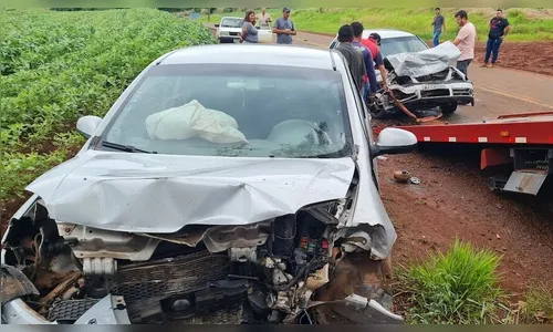 Acidente na PR-170 deixa três feridos; helicóptero é acionado