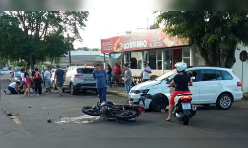 Jovem de 18 anos fica gravemente ferido após acidente em Apucarana