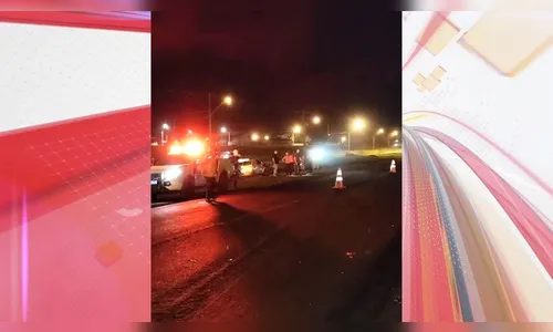 Mulher morre atropelada por picape na PR-218 em Sabáudia