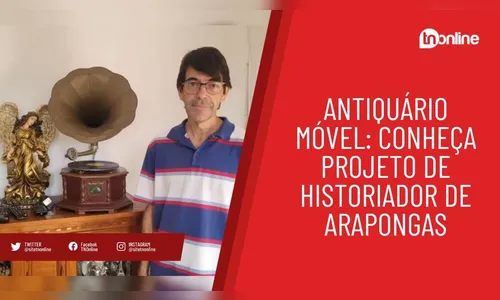 Antiquário móvel: conheça projeto de historiador de Arapongas
