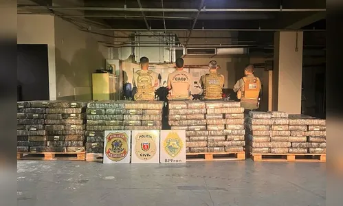 Polícia apreende 3,2 toneladas de maconha em Foz do Iguaçu e Guaíra