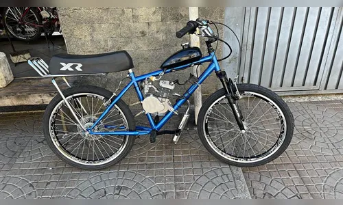 Polícia apreende bicicleta motorizada em Apucarana