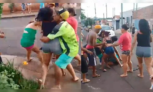 Vídeo mostra briga generalizada em bairro de Apucarana; assista