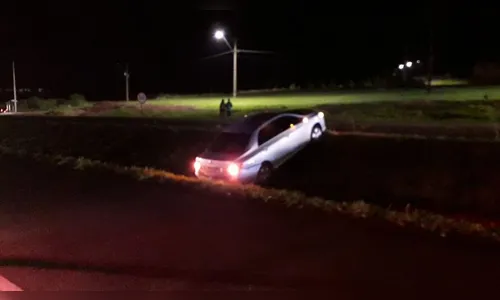 Acidente deixa idosa de 72 anos ferida na BR-376 em Apucarana