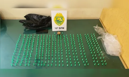 Dois jovens são presos com cocaína e crack em Marilândia do Sul