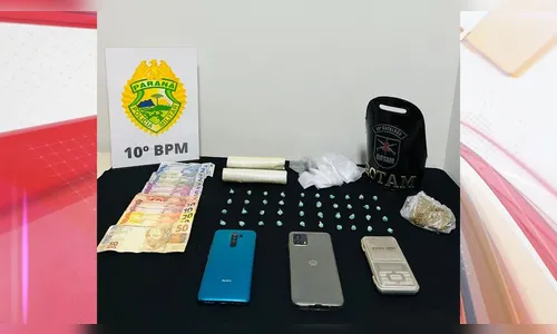 Jovem de 22 anos é preso pela Rotam por tráfico em Apucarana