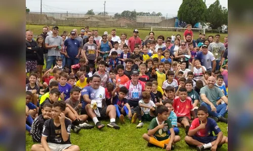 Festival das Escolinhas de Futebol reúne mais de 150 garotos