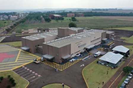 Hospital Regional de Toledo, no Oeste do Paraná, fez nesta terça-feira (21)