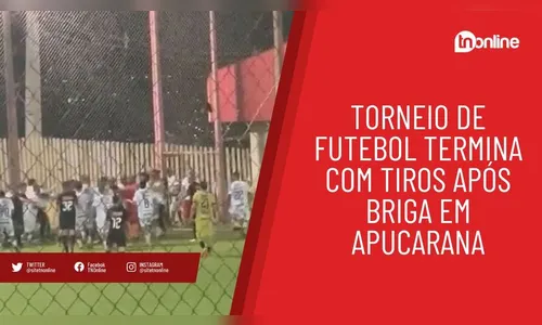 Jogo termina em briga em Apucarana