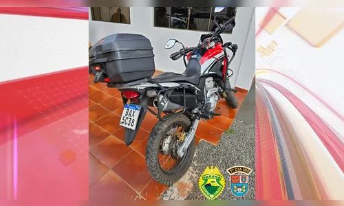 Moto furtada em Cambé é recuperada pela PM em Arapongas