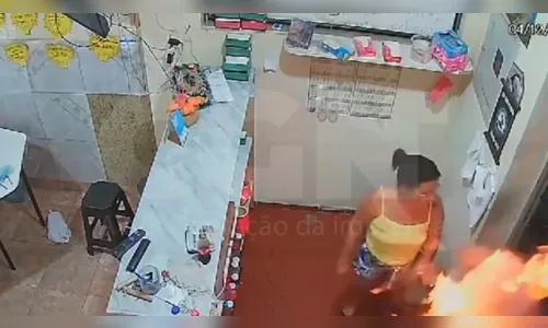 Mulher que incendiou e matou marido é presa pela polícia