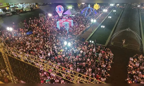 Missa com Frei Gilson reúne multidão em Apucarana; veja fotos