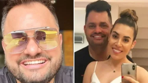 Naiara Azevedo e o ex-marido, Rafael Cabral