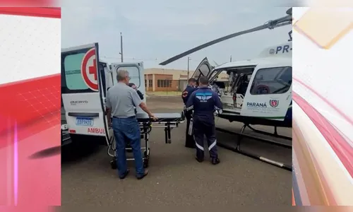 Idosa é socorrida após ser pisoteada por vaca no Paraná