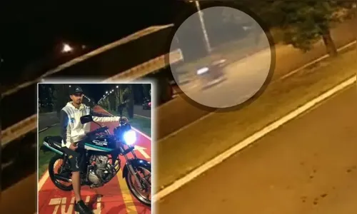 Veja acidente de motociclista que morreu ao bater em caminhão no PR