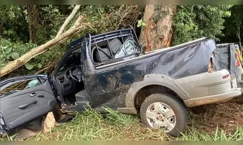 Jovem de 24 anos morre em acidente na PR-466 em Manoel Ribas