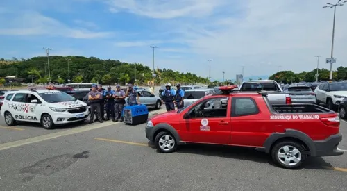 O caso ocorreu no estacionamento do Santuário Nacional de Aparecida