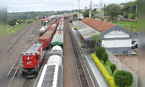 Homem é preso após furtar peças da cabine de locomotiva em Apucarana