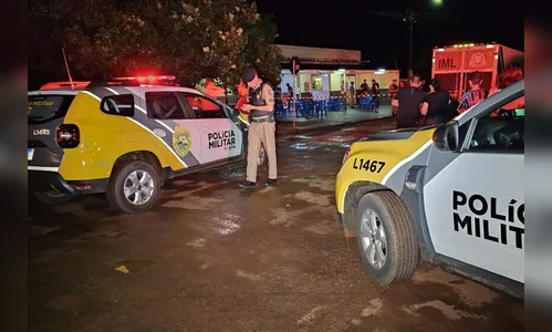Homem é executado com mais de 10 tiros em bar do Paraná