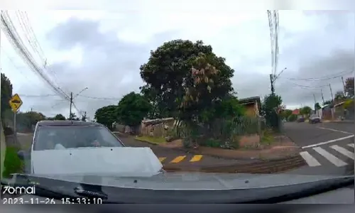 Motorista embriagado provoca colisão e é preso no PR; veja o acidente