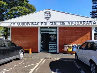 O suspeito foi levado à UPA e, depois, para a Delegacia de Polícia