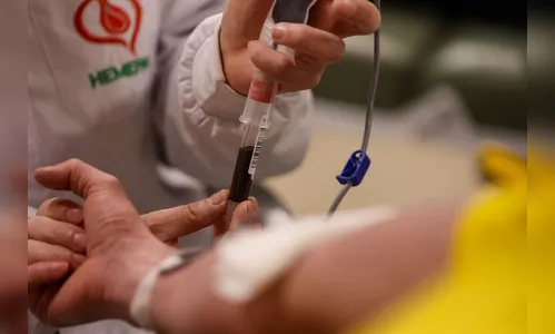Com queda nas doações, Hemepar solicita com urgência sangue do tipo O